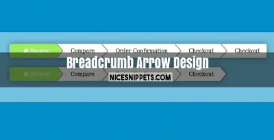Breadcrumb Arrow Design