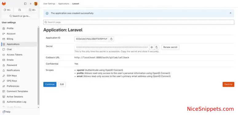 laravel-11-copy-client-id