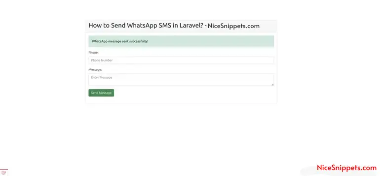 laravel-11-send-whatsapp-messages
