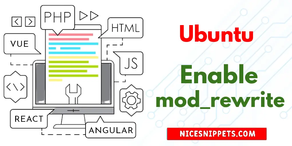 Enable the Apache mod_rewrite Module Ubuntu Example