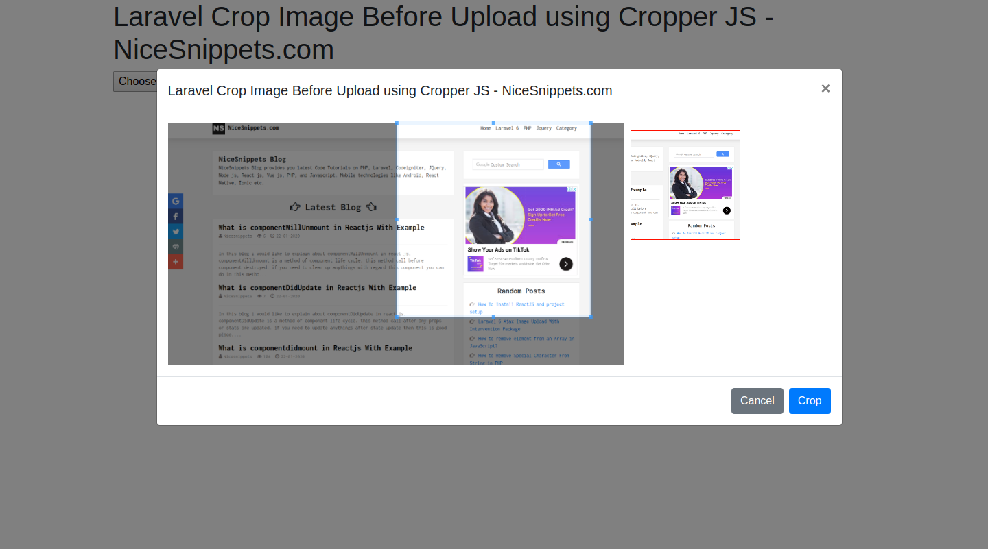 javascript optimize image before upload