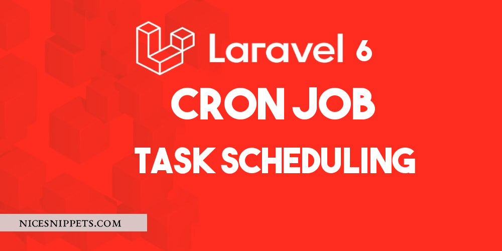 Laravel 7 6 Cron Job Task Scheduling