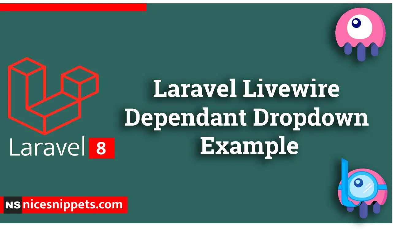 Laravel Livewire Dependant Dropdown Example