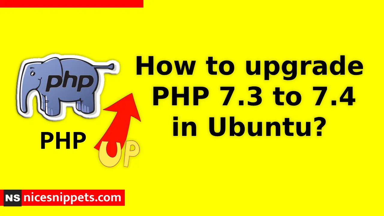 How to upgrade php 7.3 to 7.4 in Ubuntu?