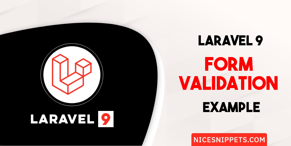 Laravel 9 Form Validation Example