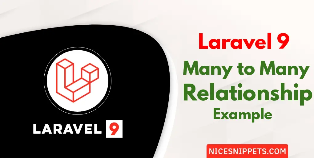 Laravel 9 Many to Many Relationship Example
