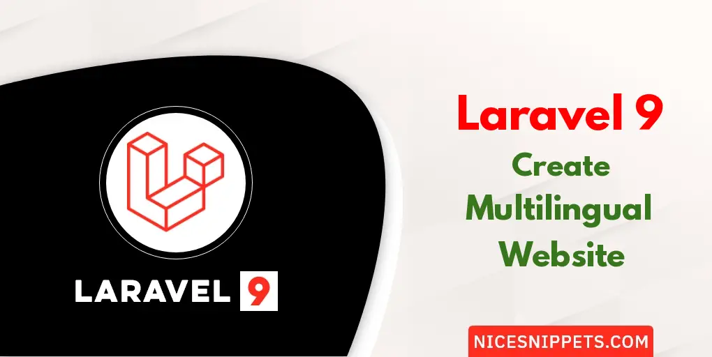 How to Create Multilingual Website in Laravel 9?