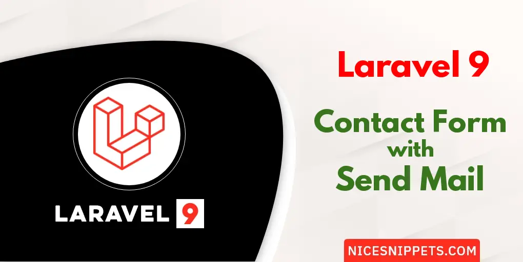 Laravel 9 Contact Form with Send Mail Example