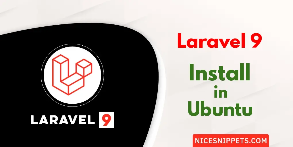 Laravel 9 Install in Ubuntu Example