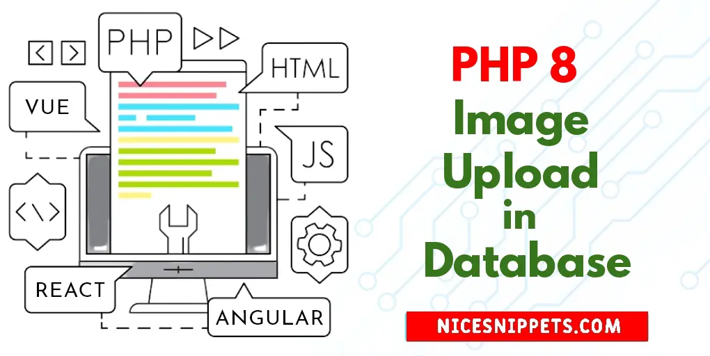 PHP 8 Image Upload in MySQL Database Example