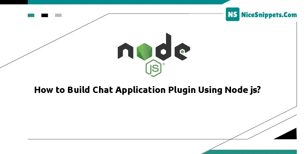 How to Build Chat Application Plugin Using Node js?