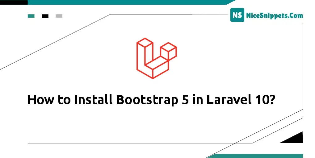 How to Install Bootstrap 5 in Laravel 10?