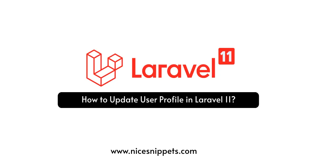 How to Update User Profile in Laravel 11?